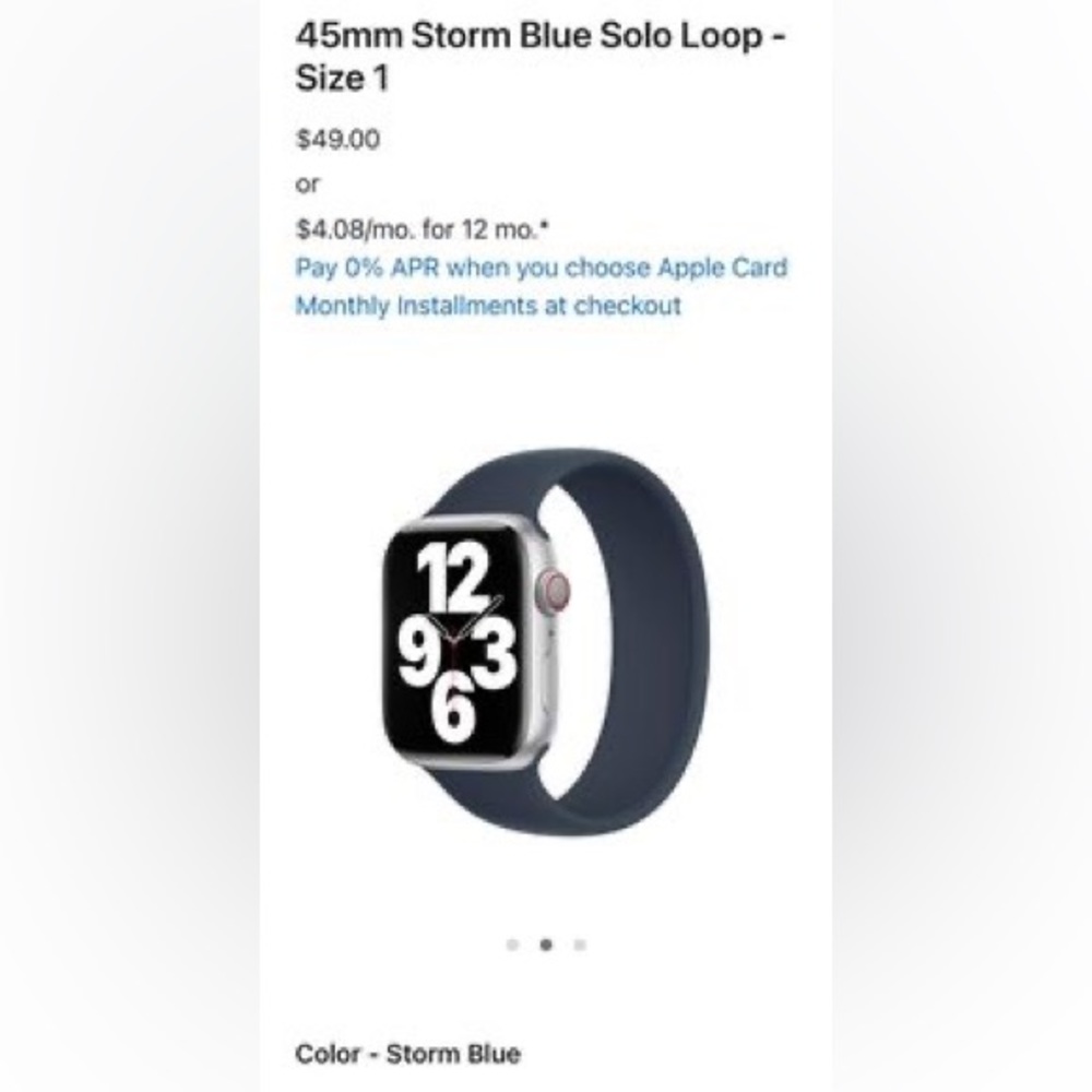 BRAND NEW: Apple Watch Band 45mm